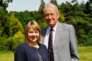 Pictured: Peter Cullimore, founder and chairman, and Trudi Scrivener, managing director of Universal Care